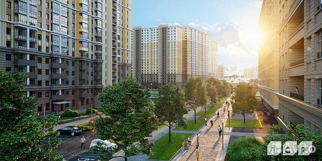 2-к квартира, 56.6 м², 21/23 эт. 2-к квартира, 56.6 м², 21/23 эт.