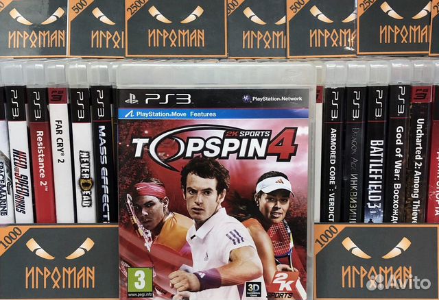 Игры PS3 Top Spin 4 Игры PS3 Top Spin 4