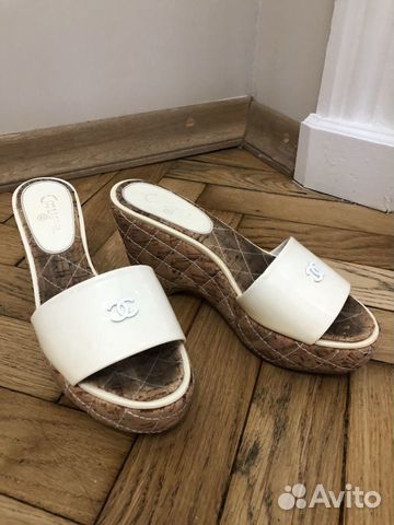Шлёпанцы Chanel. Оригинал Шлёпанцы Chanel. Оригинал