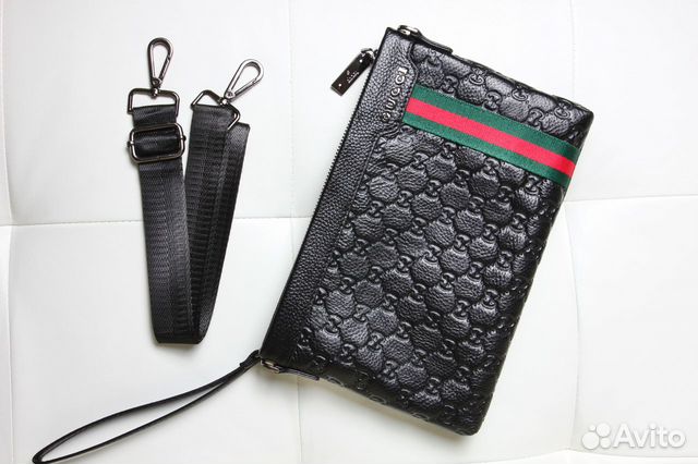 Мужская барсетка клатч Gucci Мужская барсетка клатч Gucci
