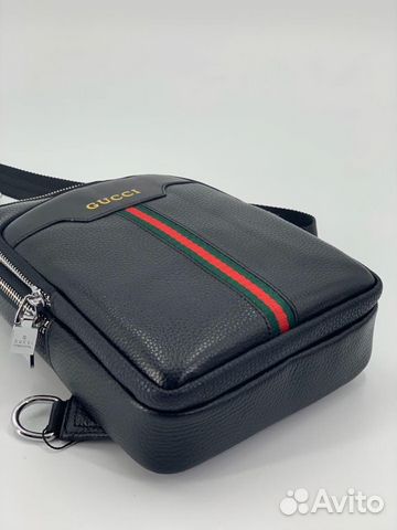 Новая мужская сумка через плечо кожа Gucci 2 Новая мужская сумка через плечо кожа Gucci 2