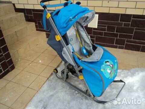 Санки- Каляска Ника 7+