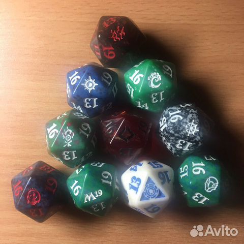 Кубик. D20. Лайфкаунтер. Magic the Gathering