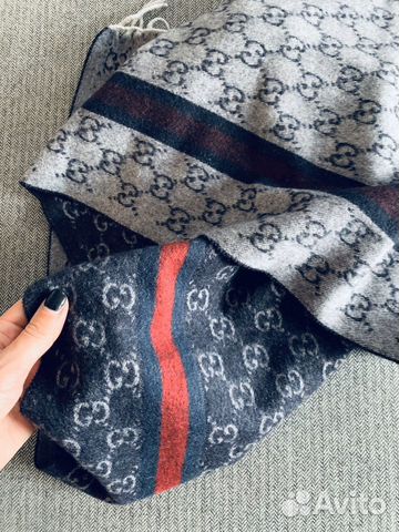 Мужской шарф Gucci. Торг