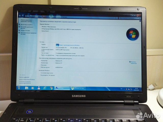 Ноутбук SAMSUNG R-418 Ноутбук SAMSUNG R-418