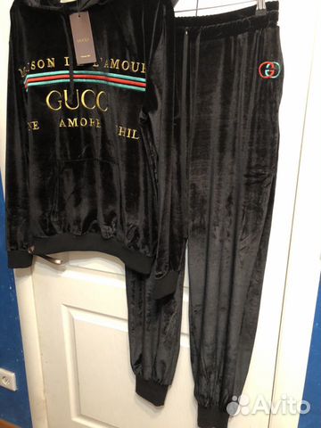 Костюм спортивный спорт шик Gucci 50/52