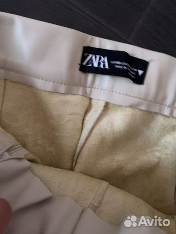 Леггинсы лосины брюки кожзам Zara Леггинсы лосины брюки кожзам Zara