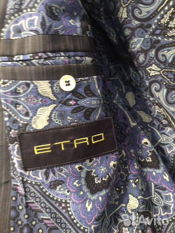 Мужской пиджак Etro Мужской пиджак Etro
