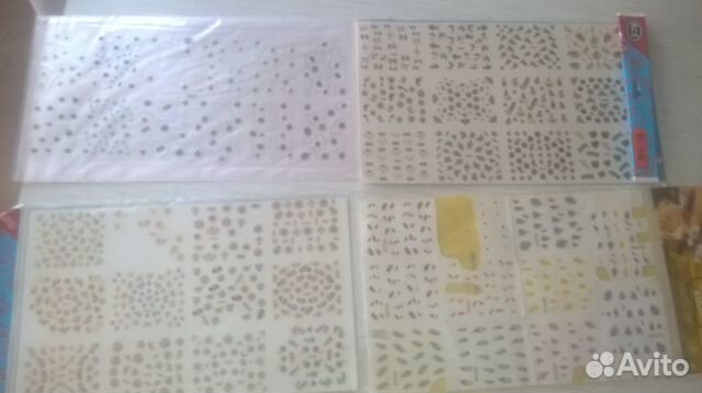 Наклейки для дизайна ногтей