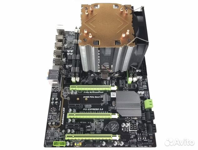 LGA 2011 X79 T + 1650 3.80 GHz + 32Gb + Кулер