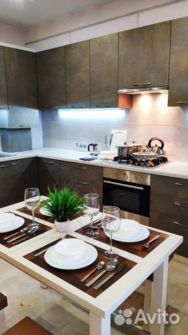 

1-к. квартира, 52 м², 2 кровати