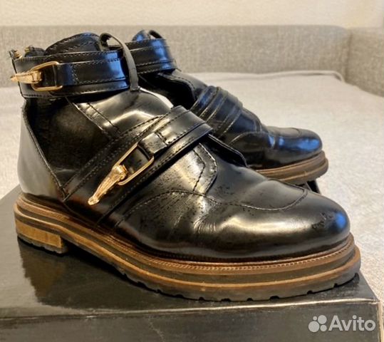 Кожаные ботинки ASOS