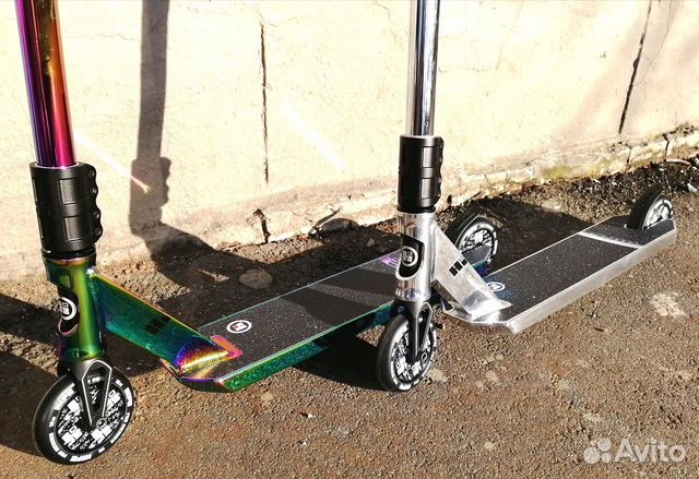 Трюковые самокаты Hipe H4 2020 Chrome. Новые