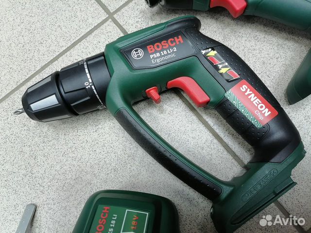 Набор аккумуляторных инструментов Bosch 18V Набор аккумуляторных инструментов Bosch 18V