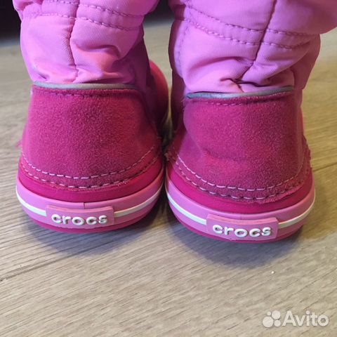 Сапоги для девочек Crocs C8 Сапоги для девочек Crocs C8