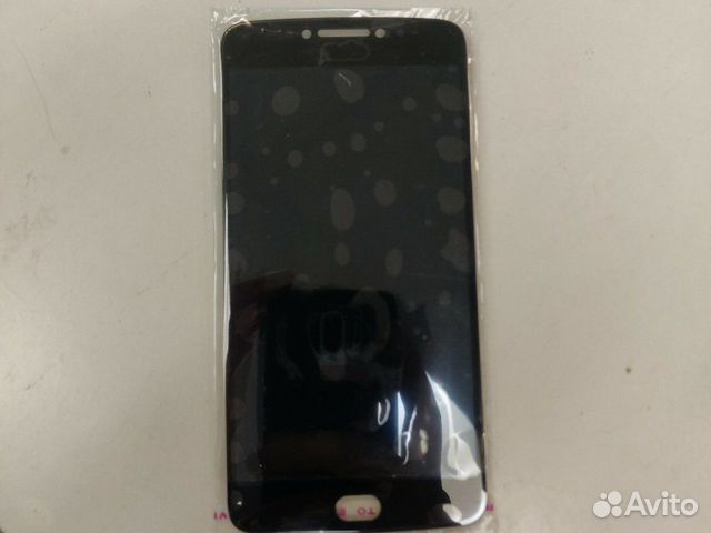 Дисплей для Motorola E4 plus в сборе черный