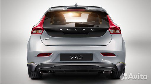 39831881 Спойлер V40CC цвет Electric Silver, 477