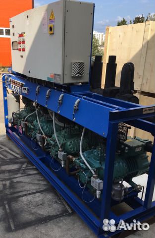 Холодильный агрегат на 4-х Битцер (bitzer) 6G-40.2 Холодильный агрегат на 4-х Битцер (bitzer) 6G-40.2