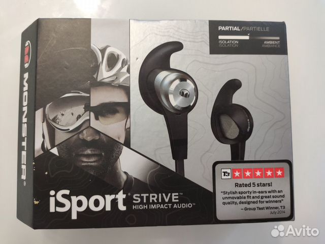 Наушники Monster iSport strive Наушники Monster iSport strive