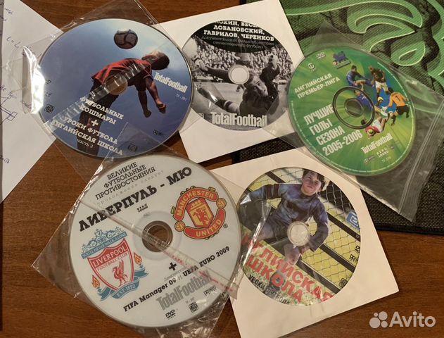 Total Football 2006-2010 (51 шт) журналы и диски