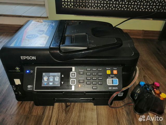 Мфу Epson Wf 3620 принтер сканер копир с снпч купить в Санкт Петербурге Бытовая электроника 5187