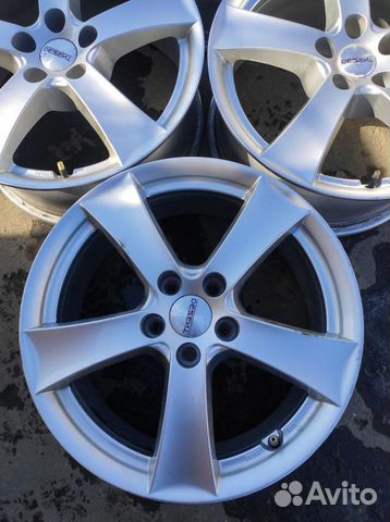 Диски бу литые R17 P на Ford Volvo