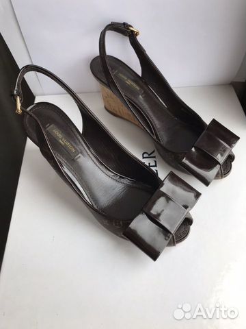 Басоножки Louis Vuitton оригинал 36,5 Басоножки Louis Vuitton оригинал 36,5