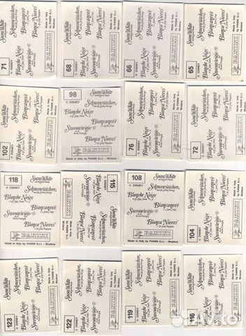 Наклейки стикеры Белоснежка Panini Наклейки стикеры Белоснежка Panini