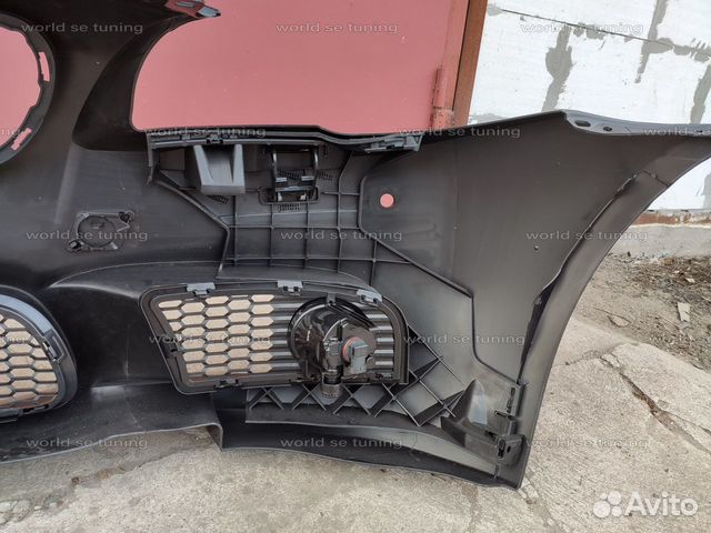 Бампер передний bmw F10 M5 стиль + черные туманки Бампер передний bmw F10 M5 стиль + черные туманки