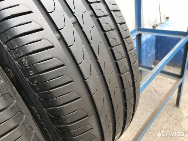 Шины 225/55 R17 2шт Runflat Pirelli Cinturato p7