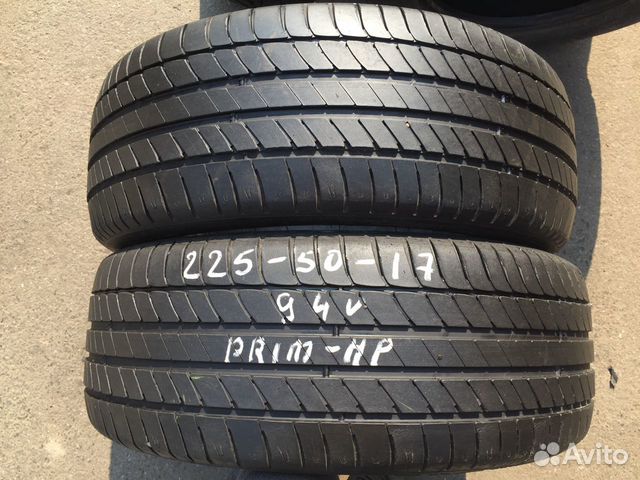 Летние шины R17 225 50 225/50 MIchelin Primacy HP