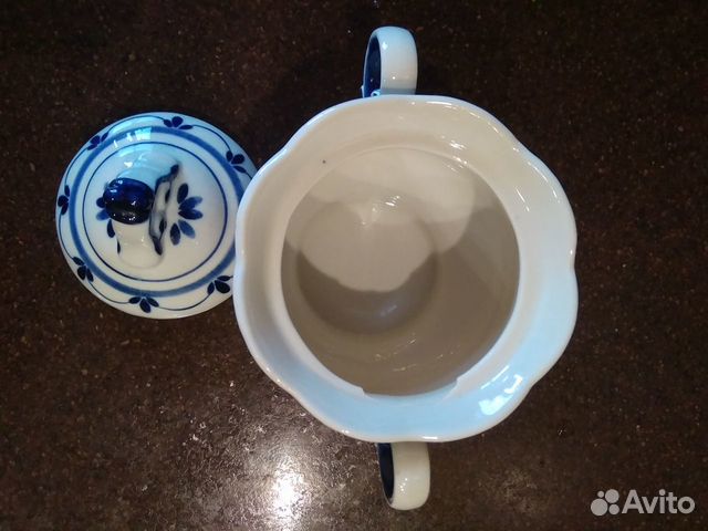 Сахарница гжель Сахарница гжель
