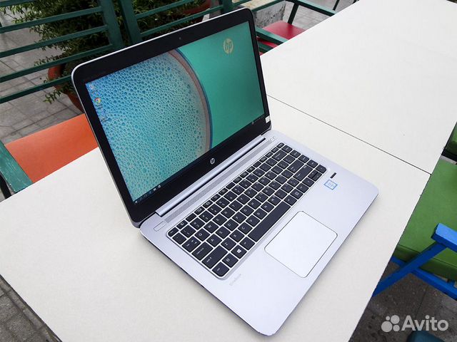 Ноутбук HP folio 1040 G1 / intel core i7 / FHD IPS