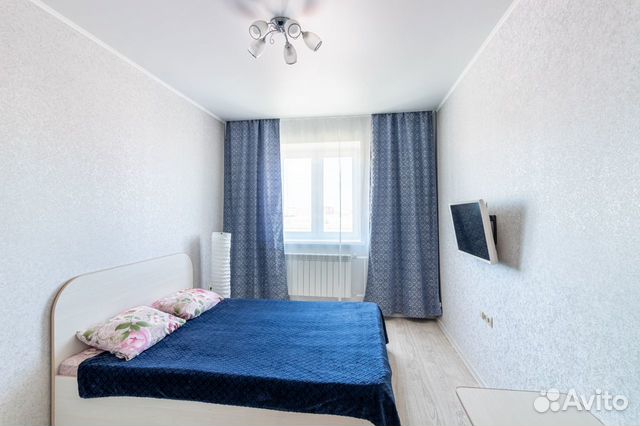 

1-к. квартира, 44 м², 2 кровати