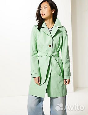 Новый плащ Marks and Spencer 48,косуха красная 48