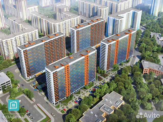 2-к квартира, 54.8 м², 2/18 эт.
