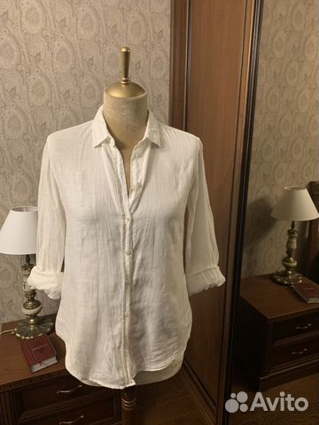 Massimo Dutti хлопковая рубашка Massimo Dutti хлопковая рубашка
