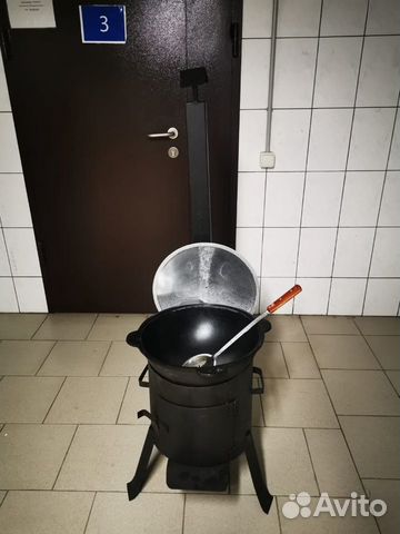 Печь с казаном Печь с казаном