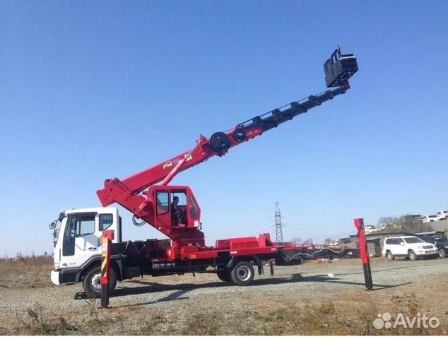 Аренда автовышки 45метров Аренда автовышки 45метров