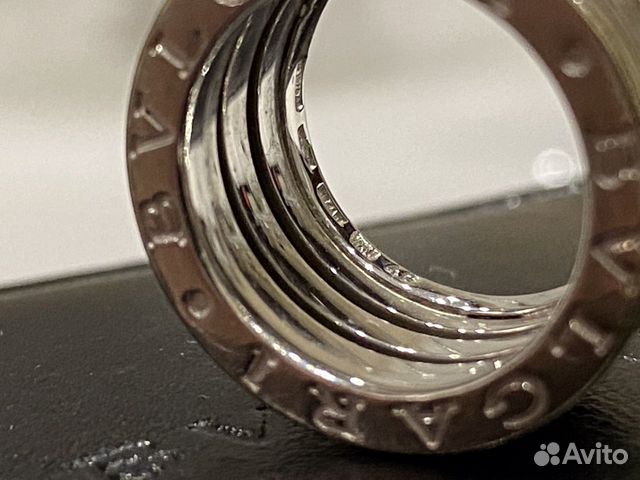Кольцо Bvlgari 4 полосы(14,5-15) Оригинал,Италия
