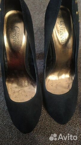 Замшевые туфли New Look 38 размер