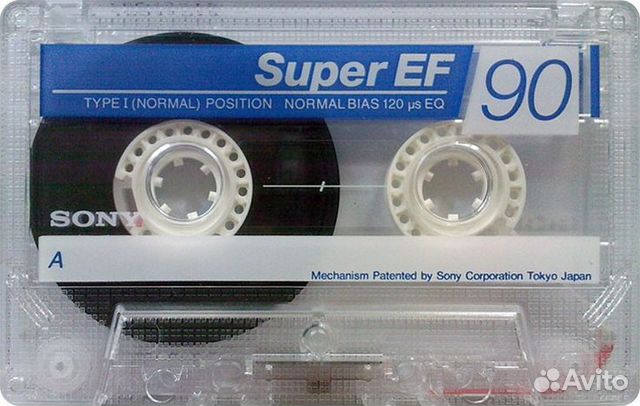 Кассеты Sony Super EF90