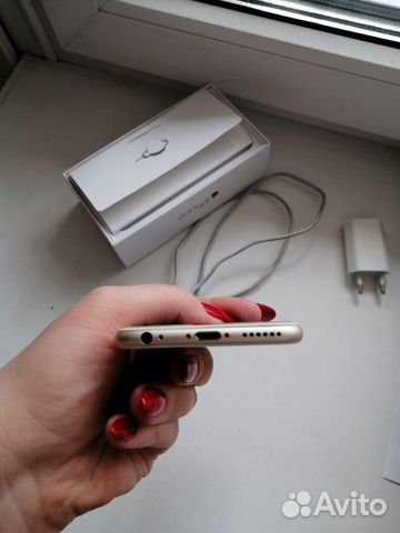 iPhone 6, золотой, 64гб