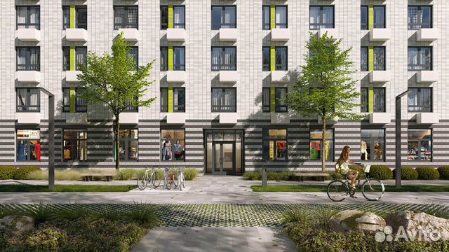 2-к квартира, 47.6 м², 6/24 эт.