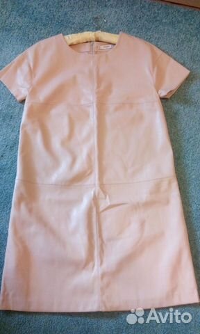 Платье из эко кожи mango Платье из эко кожи mango