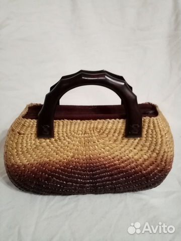 Сумка из ротанга