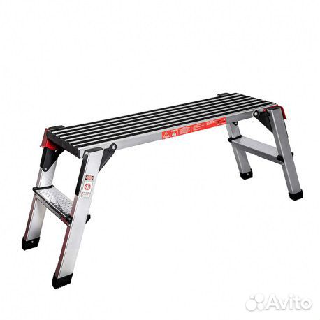 Алюминиевая рабочая платформа (скамейка) 50 см