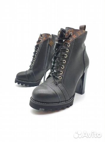 Ботильоны женские Louis Vuitton star trail Black