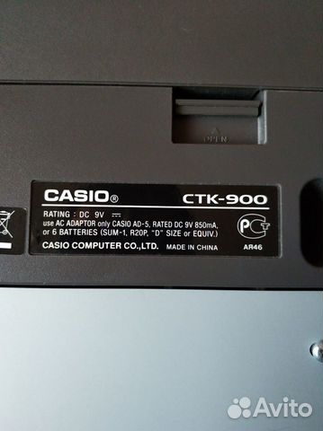 Синтезатор Casio CTK-900