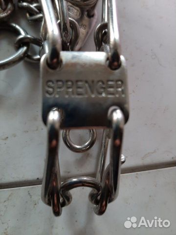 Строгий ошейник для собак sprenger из нержавеющей